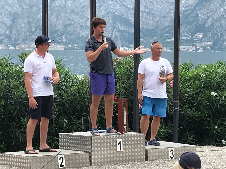 RS Aero 9 podium