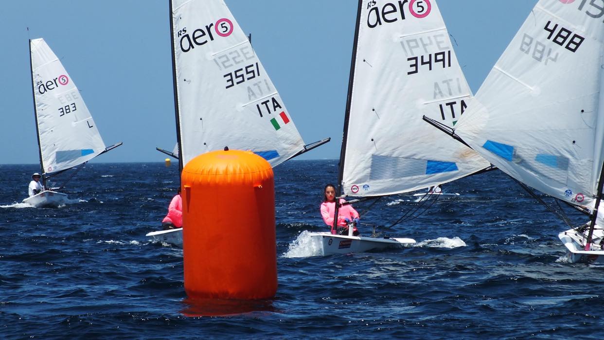 The Sardinian RS Aeros at Calasetta